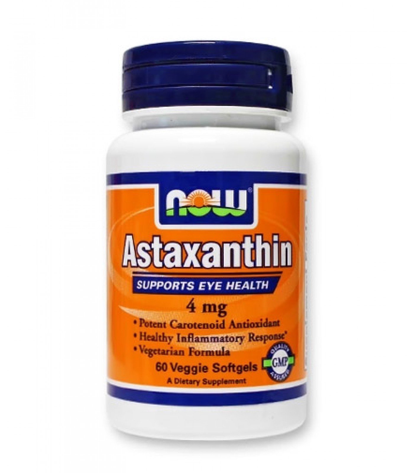 NOW - Astaxanthin 4mg. / 60 Veggie softgels