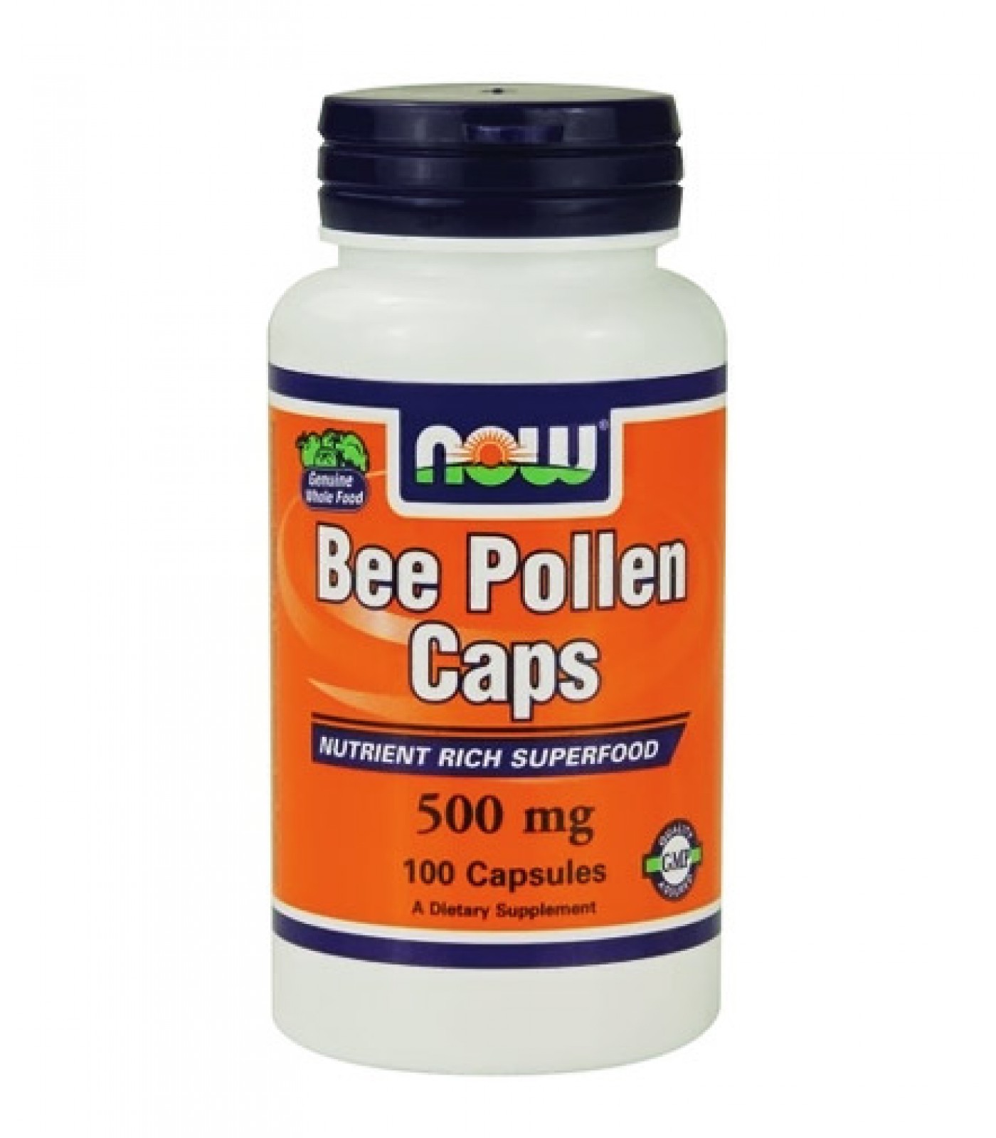 NOW - Bee Pollen 500mg / 100 caps.