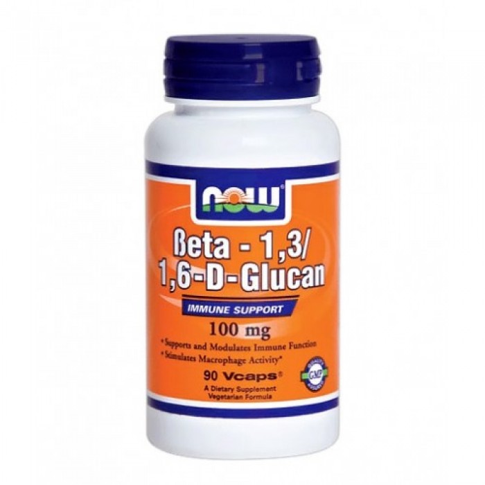 NOW - Beta 1,3/1,6- D -Glucan 100mg. / 90 Vcaps.