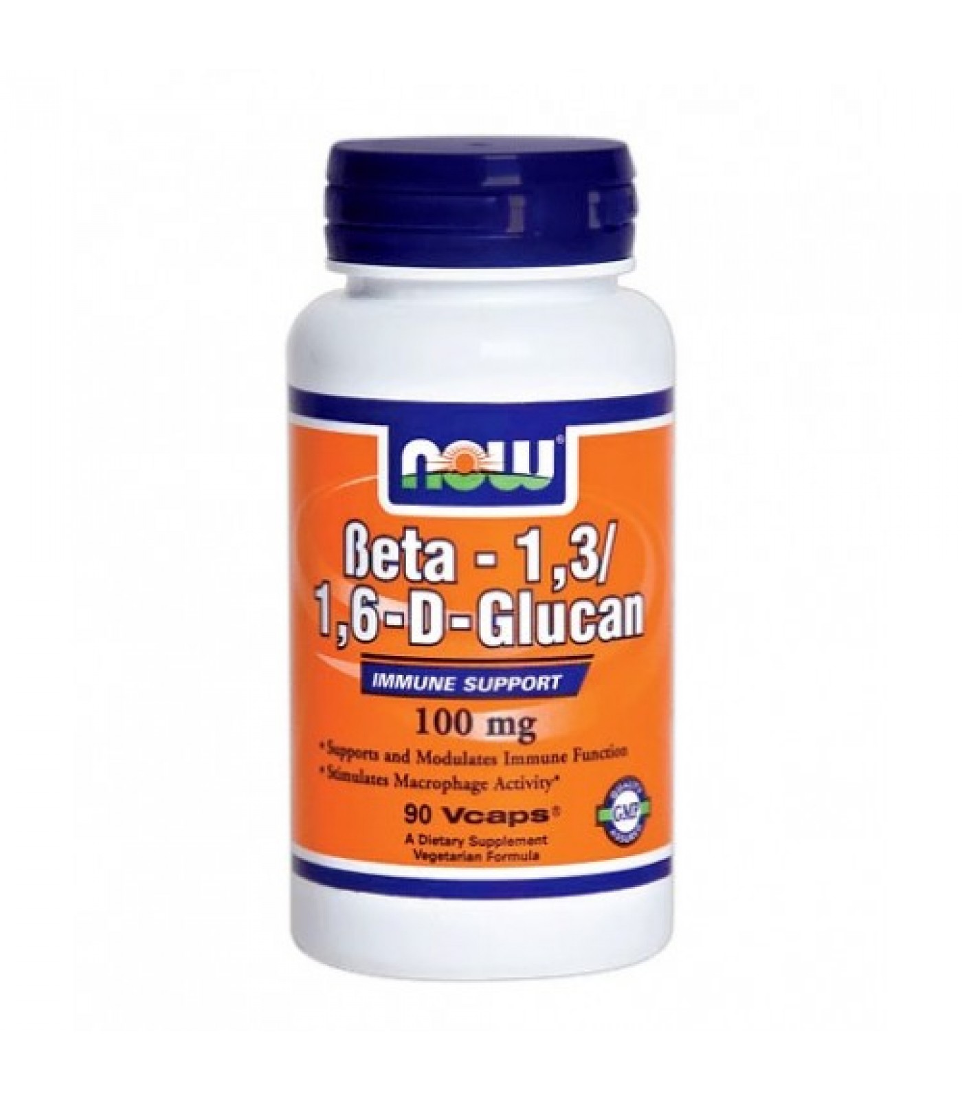 NOW - Beta 1,3/1,6- D -Glucan 100mg. / 90 Vcaps.