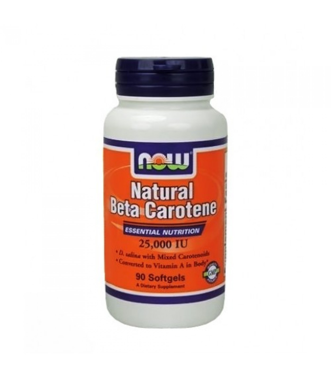 NOW Beta Carotene Natural 25.000 IU / 90 softgels