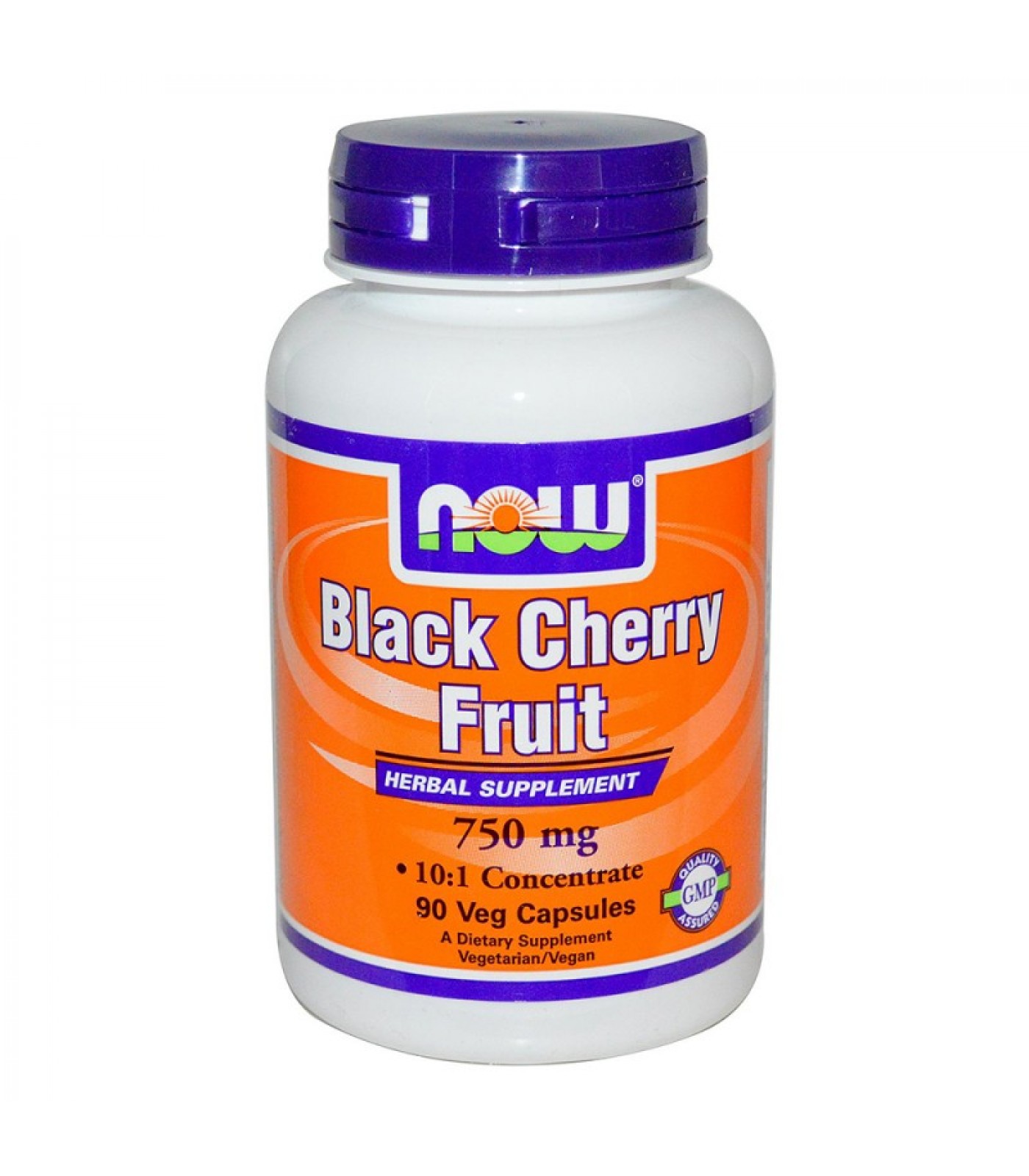 NOW - Black Cherry Fruit 750 mg - 90 caps.