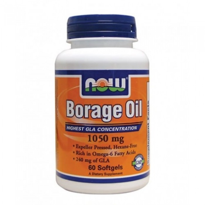 NOW - Borage Oil 1050 mg.( Пореч)) / 60 Pills.