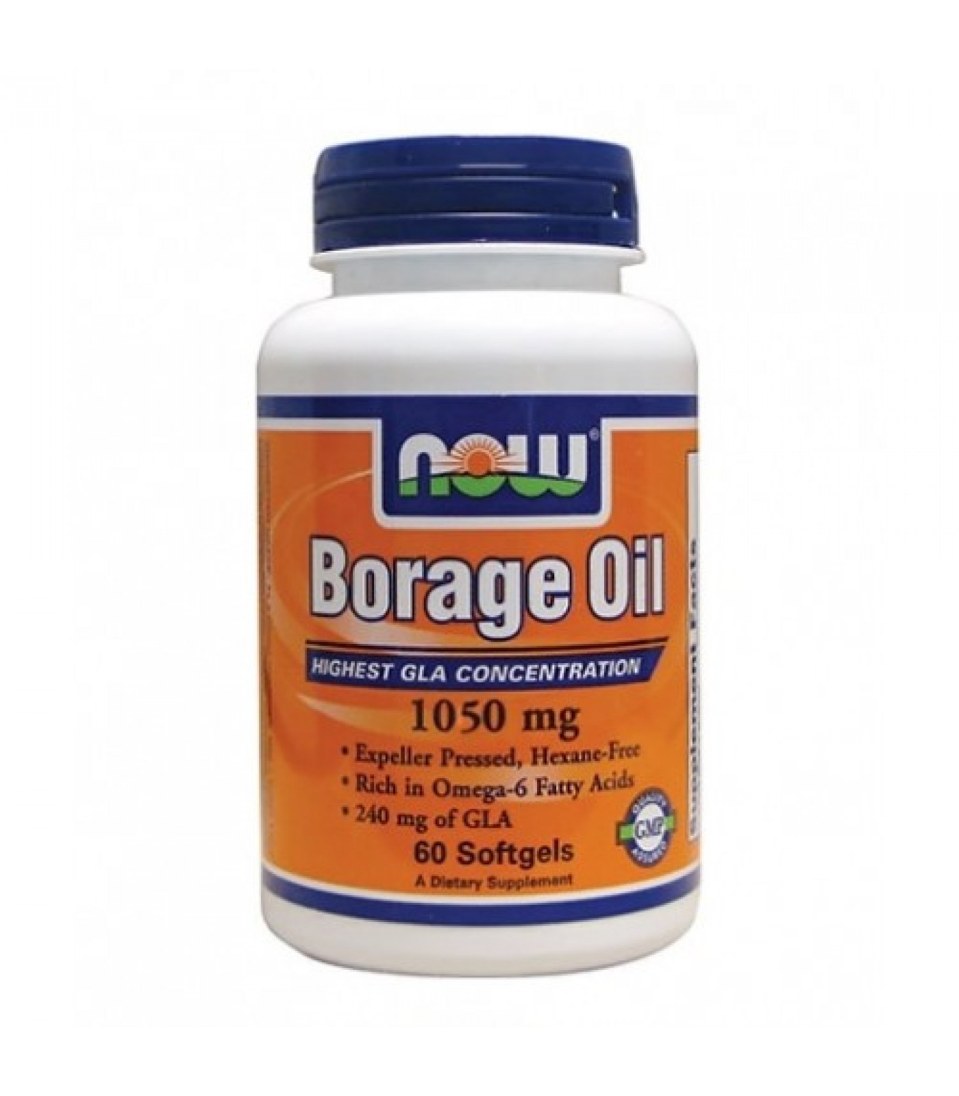 NOW - Borage Oil 1050 mg.( Пореч)) / 60 Pills.