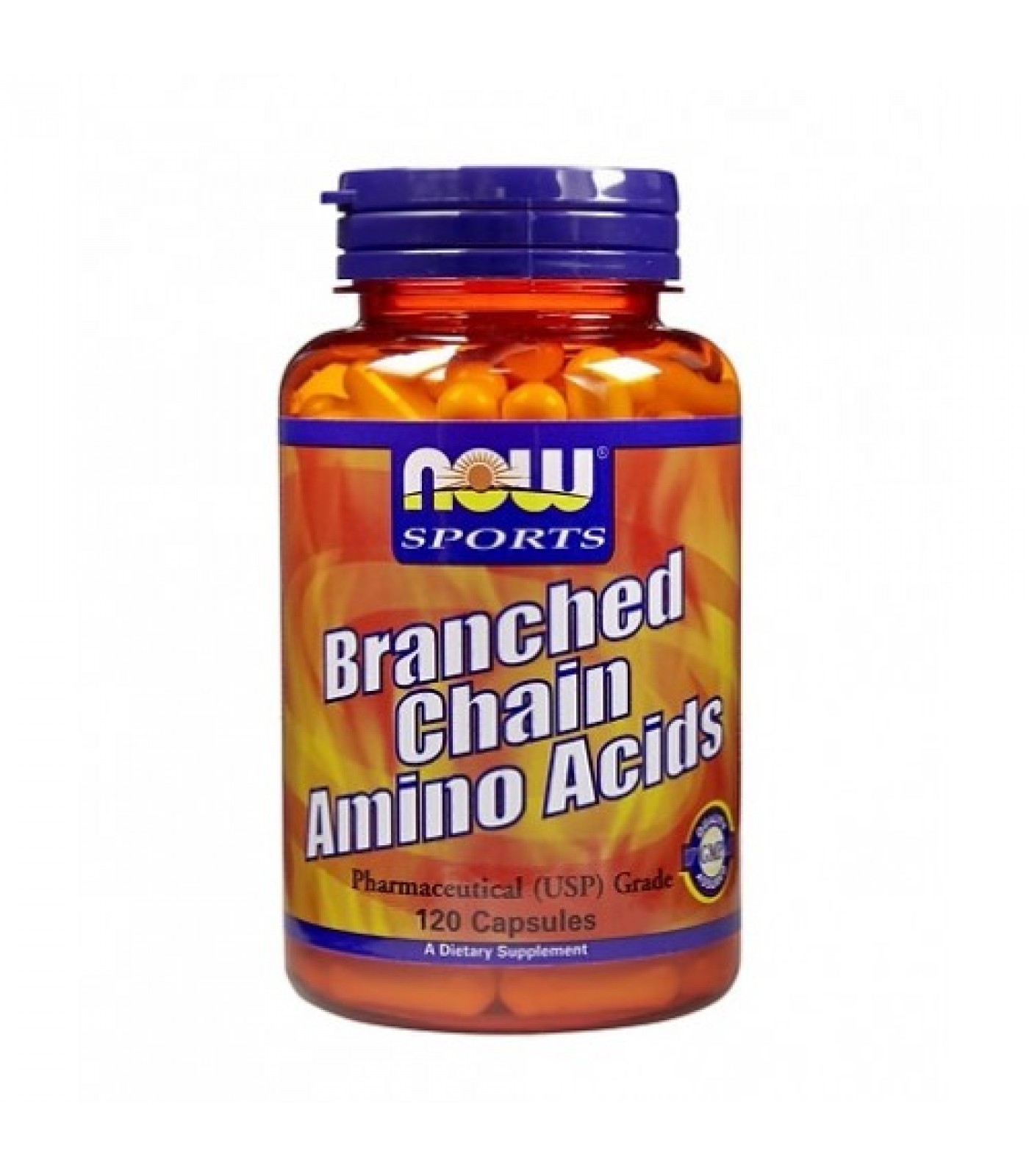 NOW - Branched Chain Amino Acids / 120 caps.