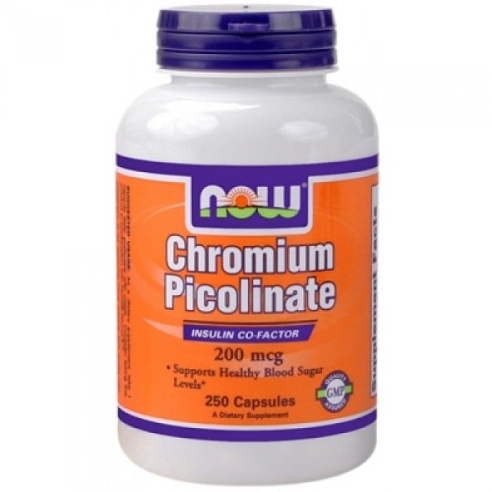 NOW - Chromium Picolinate 200mcg. / 250 caps.