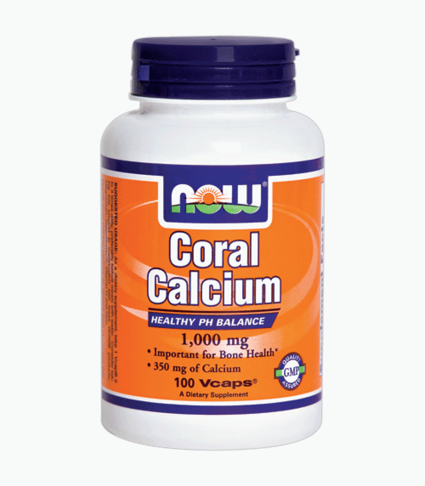 NOW - Coral Calcium 1000mg. / 100 Vcaps.