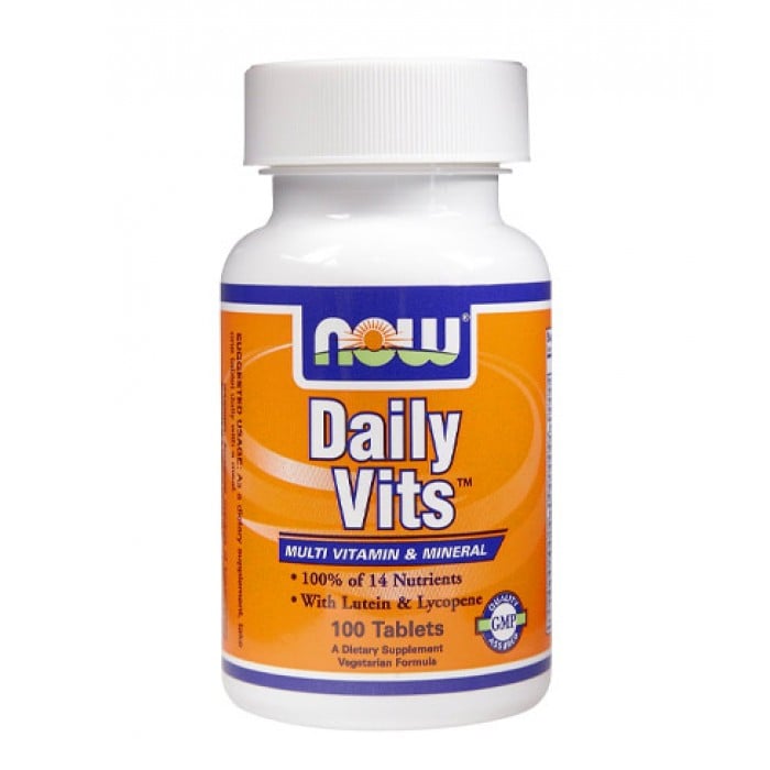 NOW - Daily Vits ™ Multi Vitamin & Mineral / 100 Tabs.