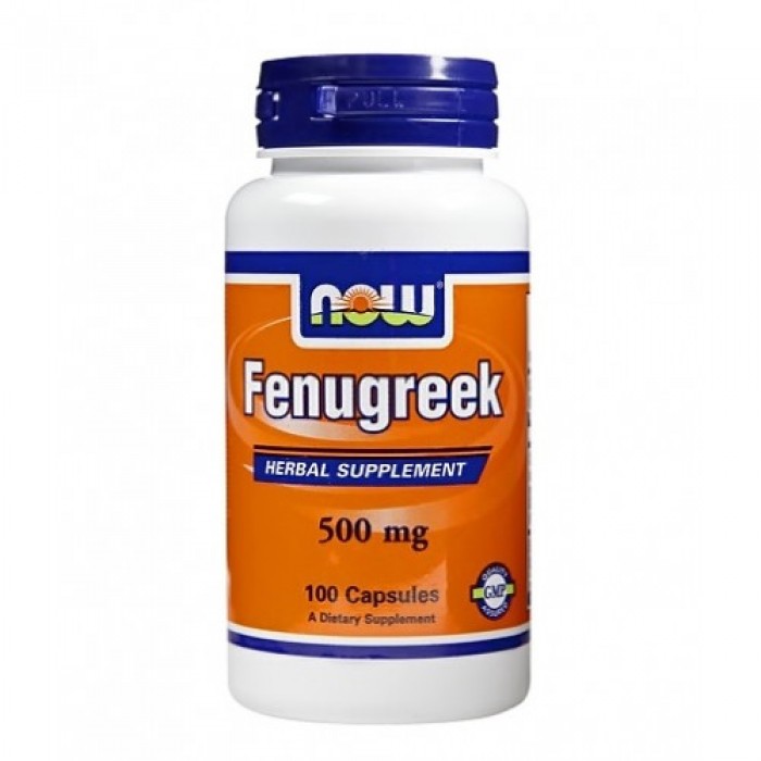 NOW - Fenugreek 500mg. / 100 caps.