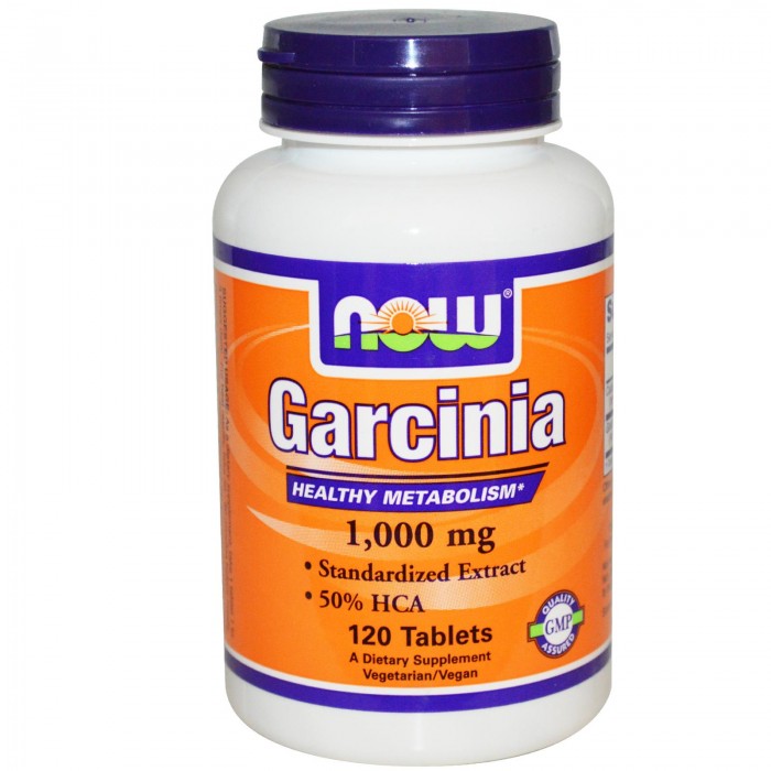 NOW - Garcinia 1000mg - 120tabs. 