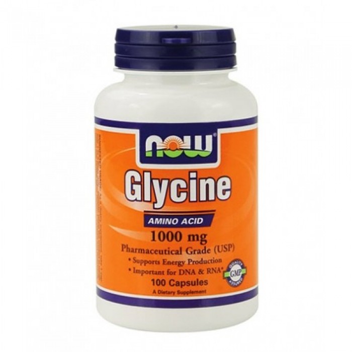 NOW - Glycine 1000mg. / 100 Caps.