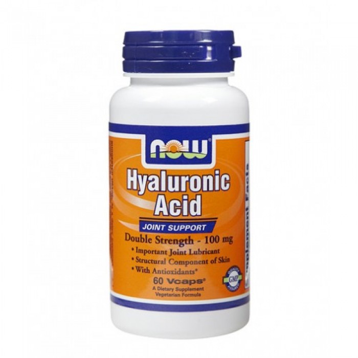 NOW - Hyaluronic Acid with MSM / 60 Caps.