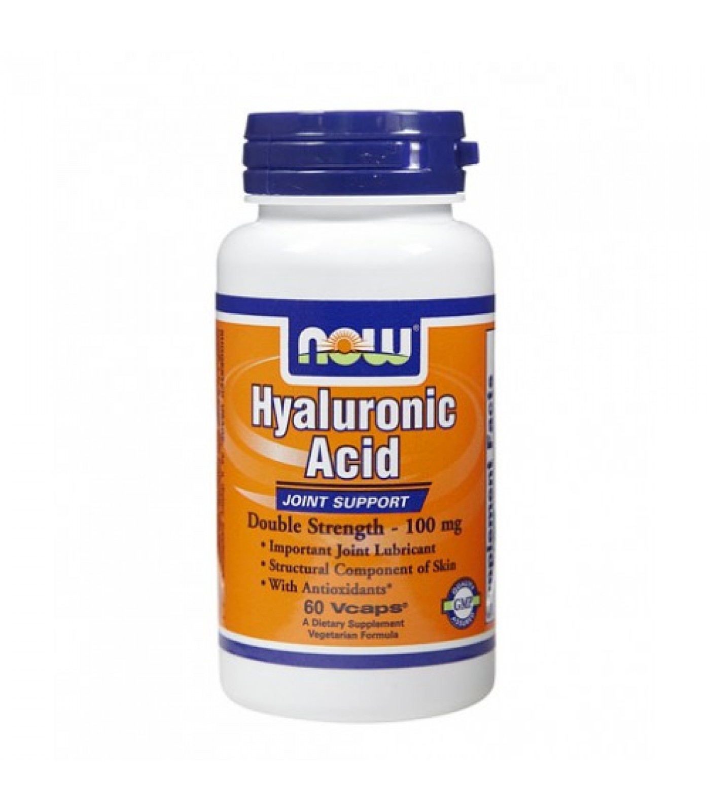 NOW - Hyaluronic Acid with MSM / 60 Caps.