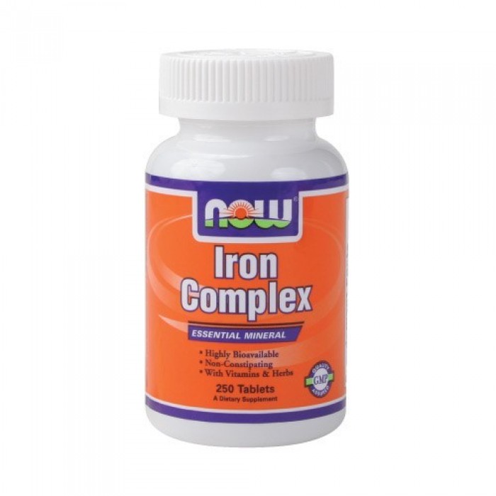 NOW - Iron Complex / 100 Tabs.