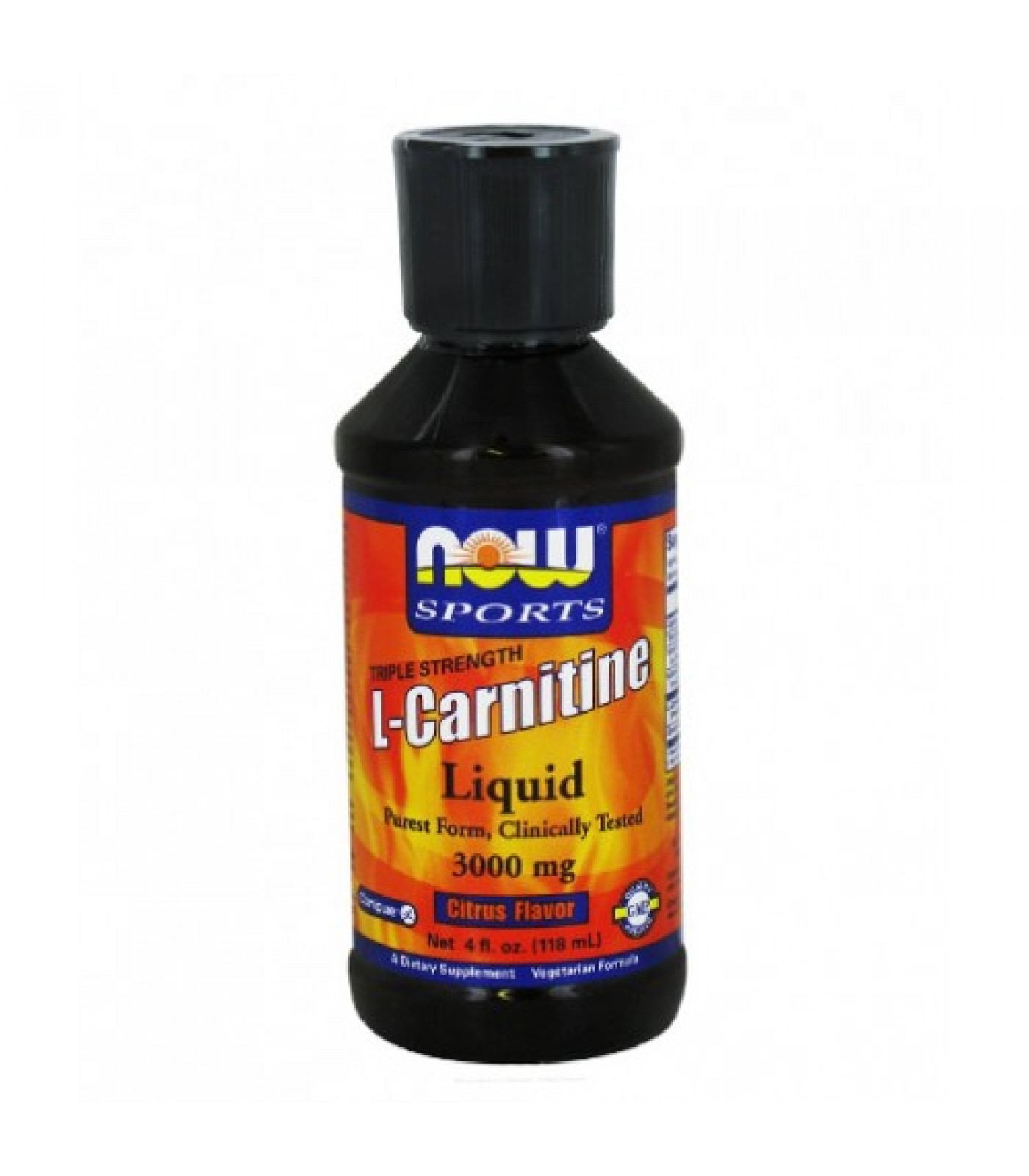 NOW - L-Carnitine Liquid 3000mg. / 118ml.