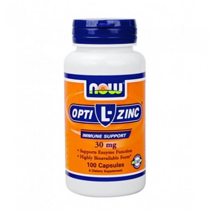 NOW - L-OptiZinc ® 30mg. / 100 Caps.