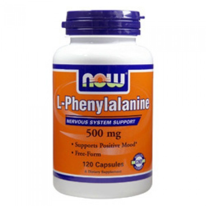 NOW - L-Phenylalanine 500mg. / 120 Caps.