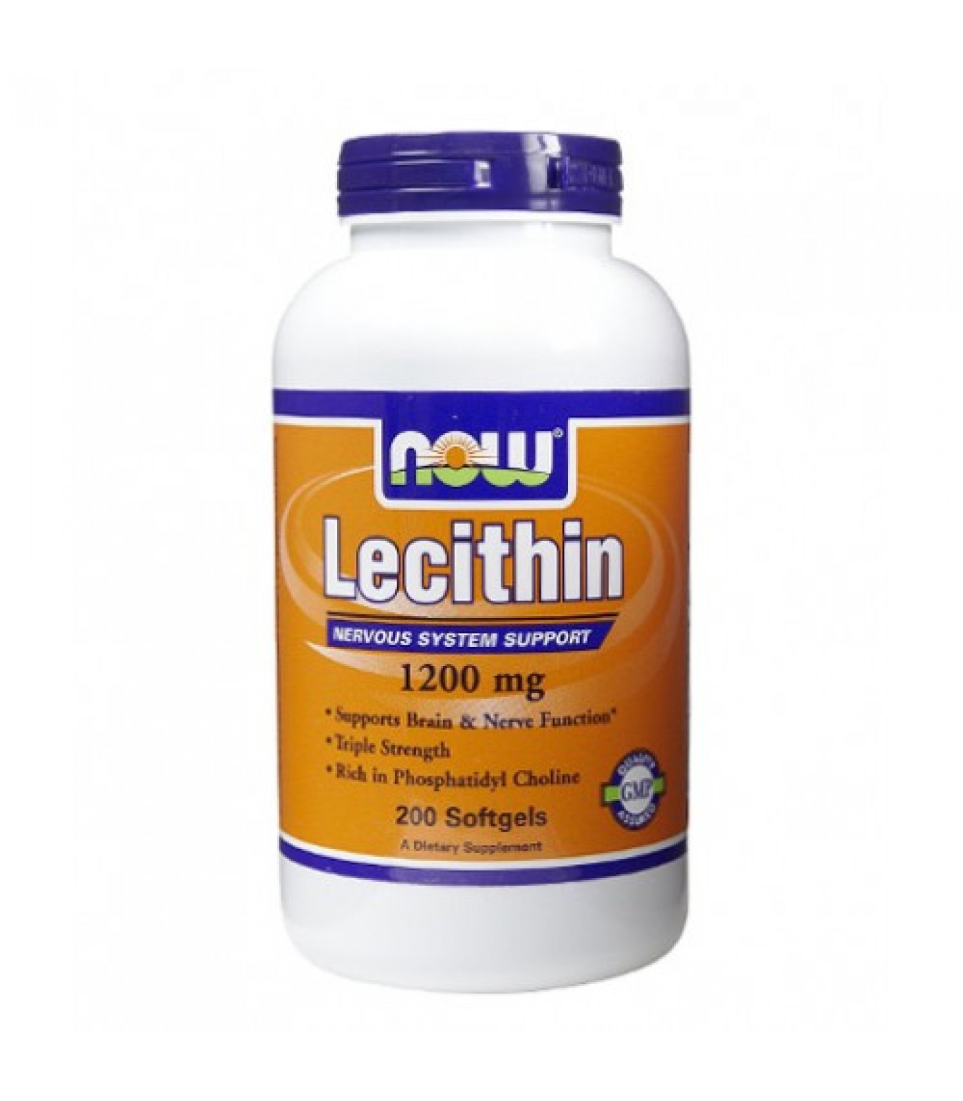 NOW - Lecithin 1200mg. / 200 Softgels.