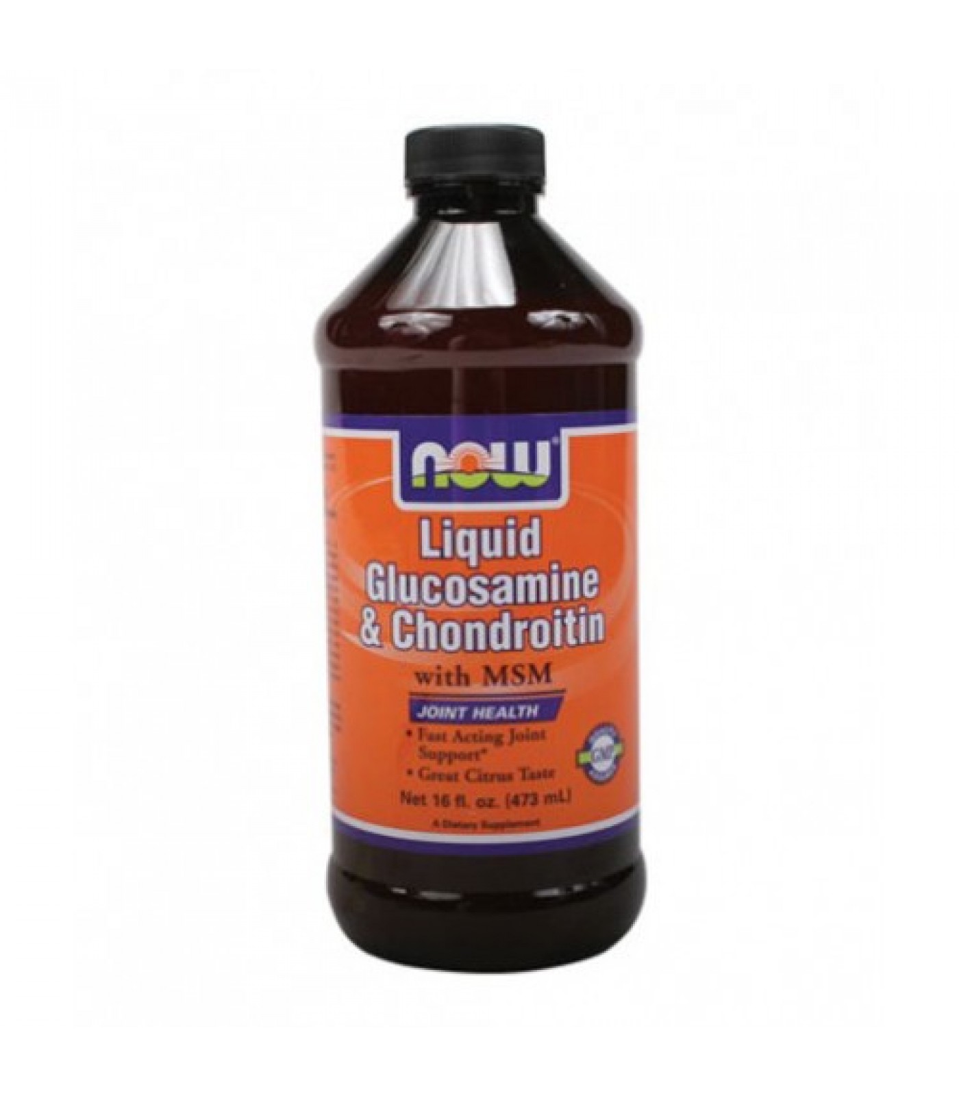 NOW - Liquid Glucosamine (Chondroitin) with MSM / 473ml.