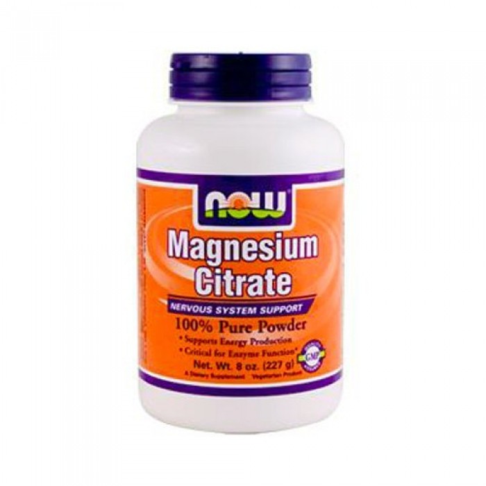 NOW - Magnesium Citrate / 227 gr.