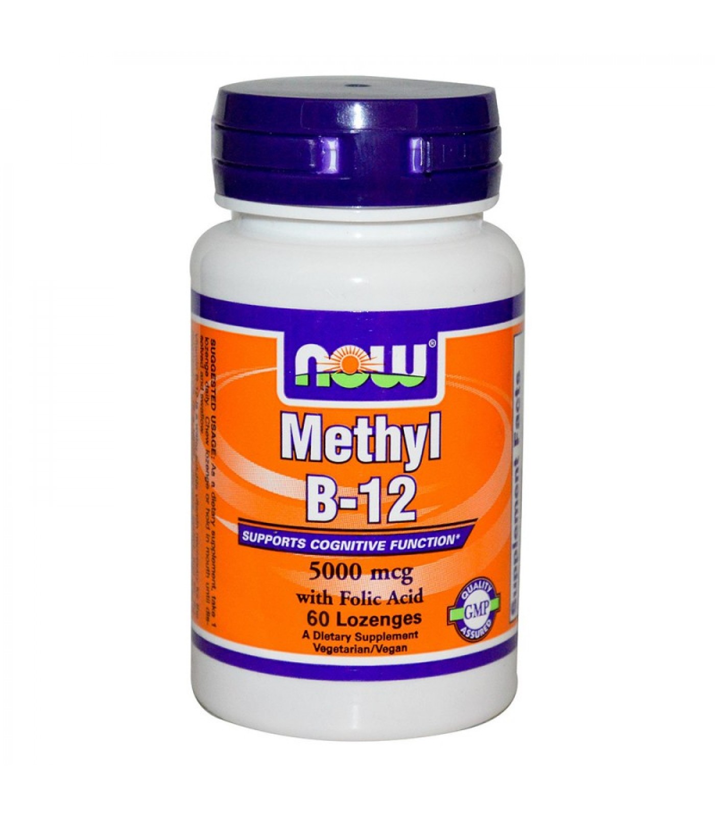 NOW - Methyl B-12 (5,000mcg.) / 60 Loz.