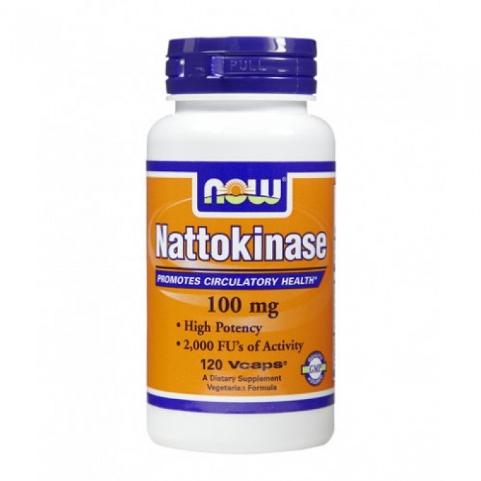 NOW - Nattokinase 100mg. / 120 VCaps.