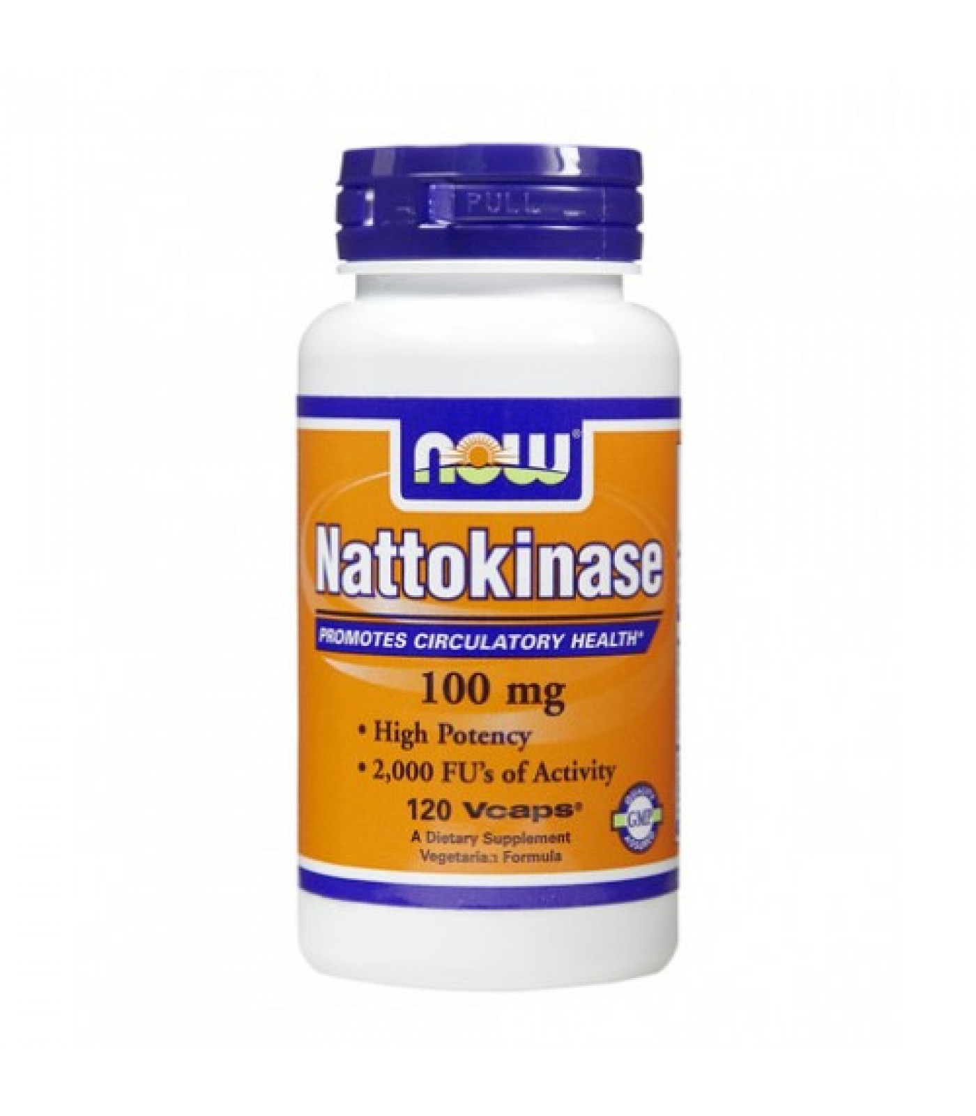 NOW - Nattokinase 100mg. / 120 VCaps.