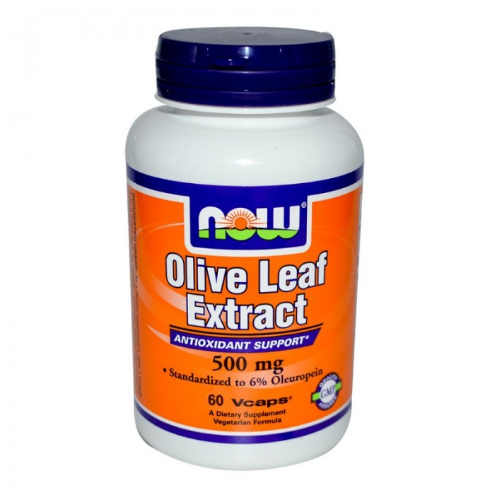 NOW - Olive Leaf Extract 500mg - 60 caps. 