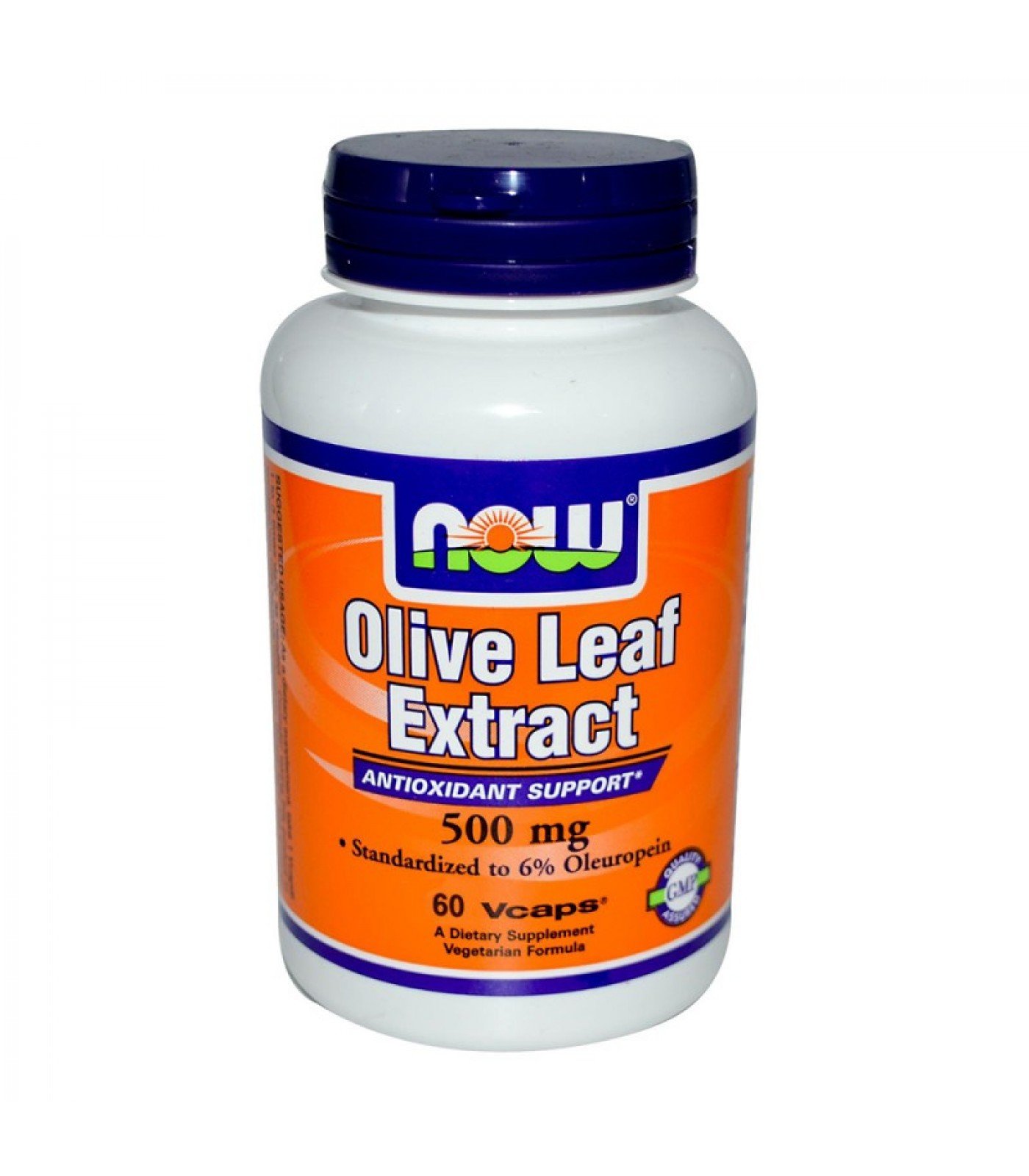 NOW - Olive Leaf Extract 500mg - 60 caps. 