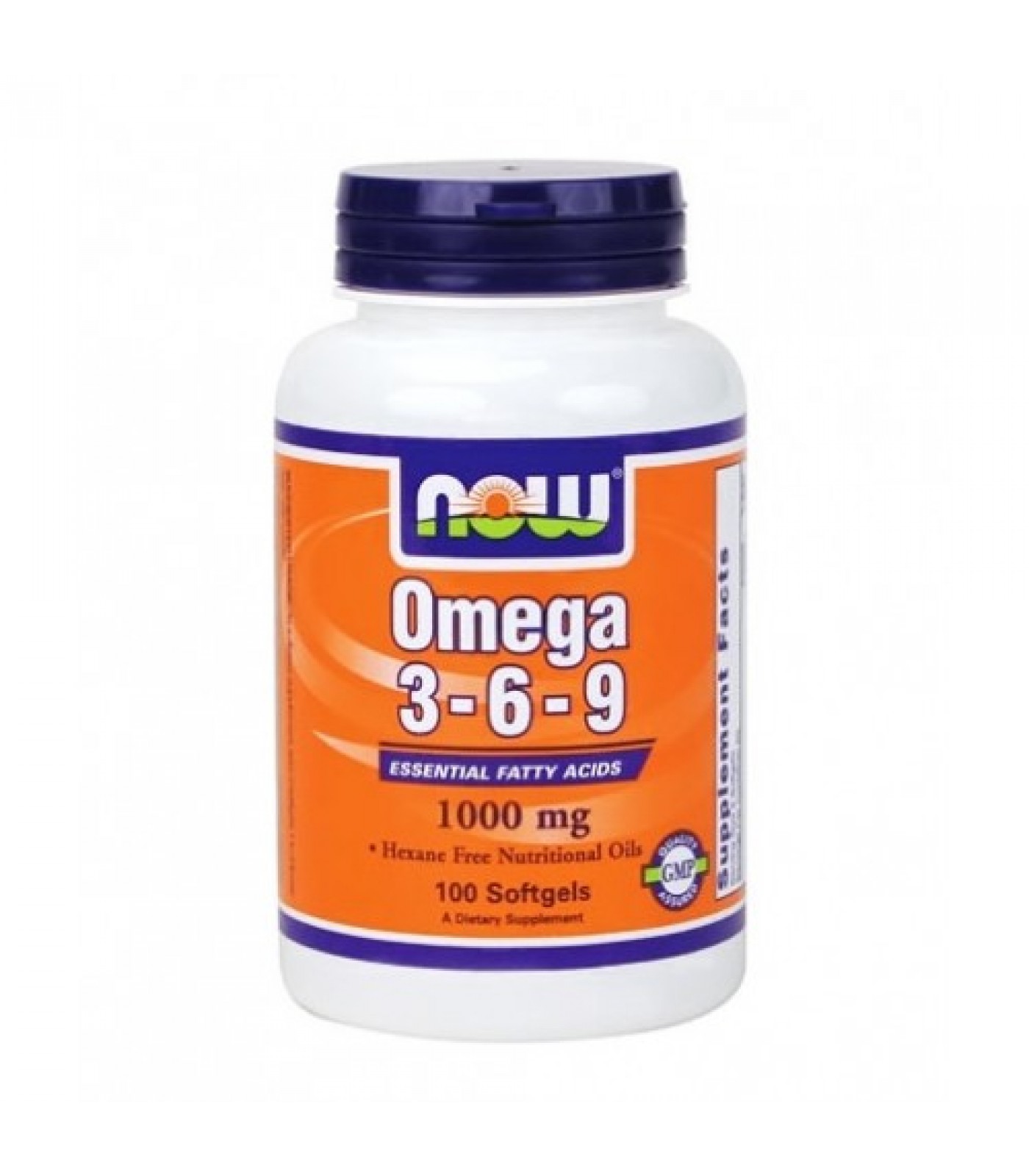 NOW - Omega 3-6-9 1000mg. / 100 Softgels