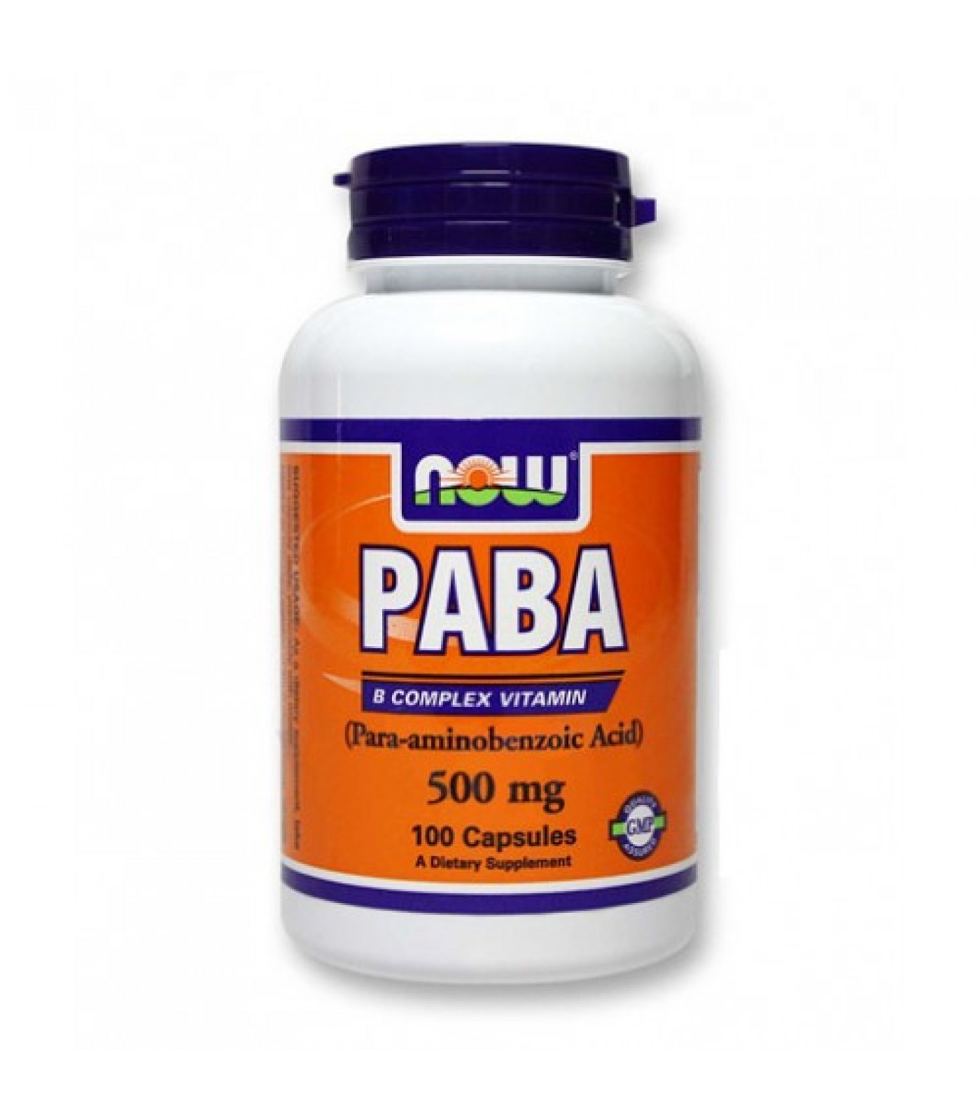 NOW - PABA 500mg. / 100 Caps.