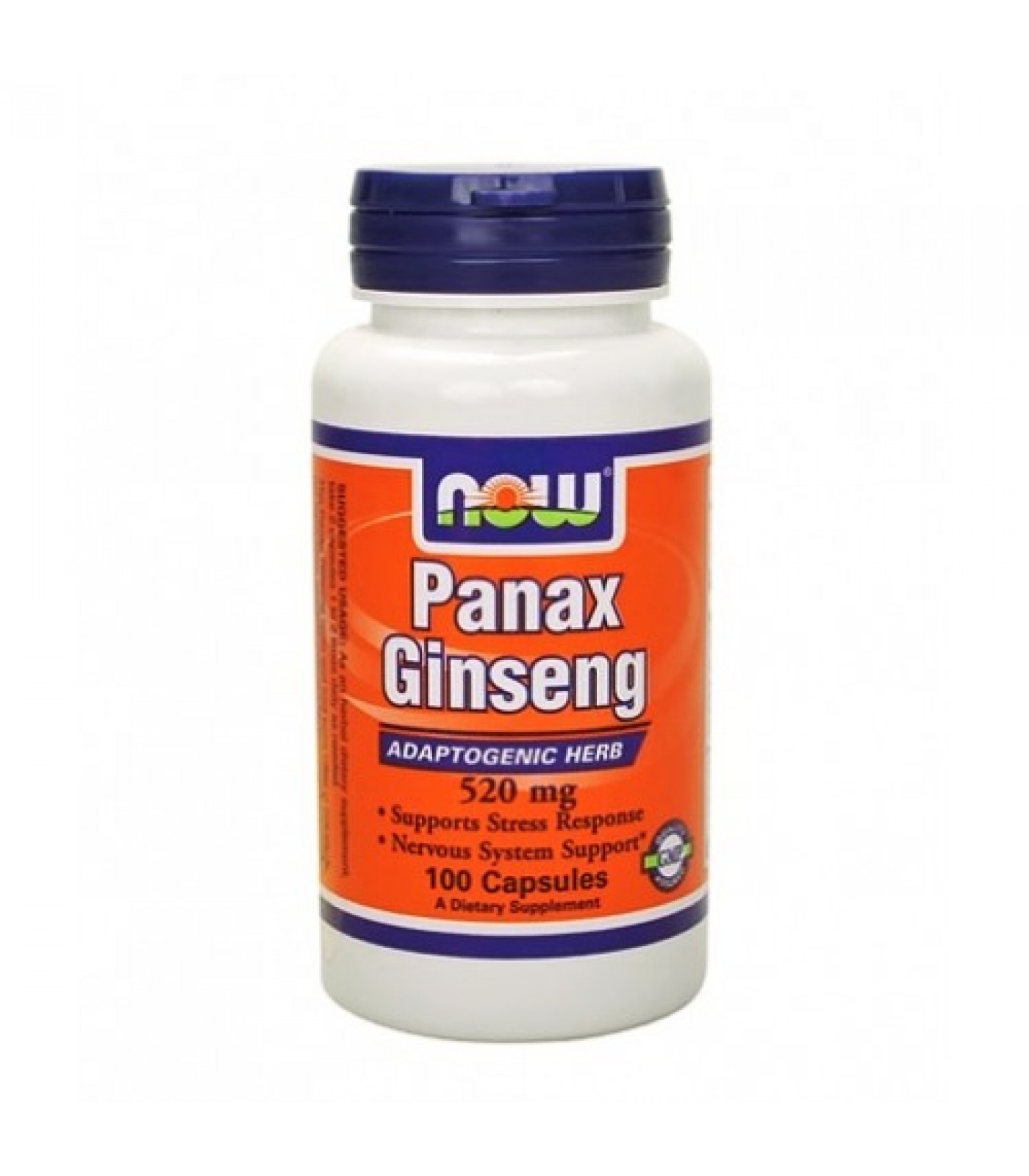 NOW - Panax Ginseng 500mg. / 100 Caps.