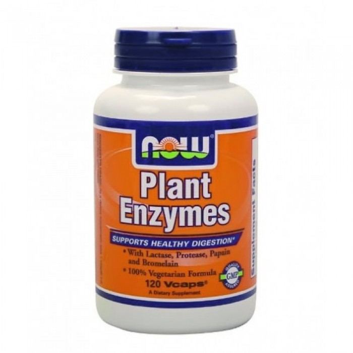 NOW - Plant Enzymes / 120 VCaps.