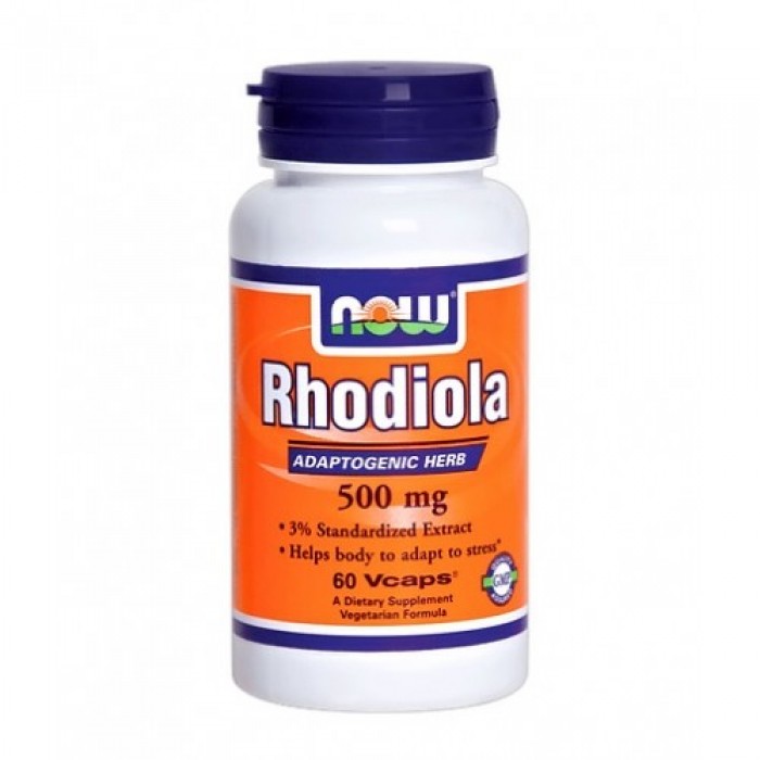 NOW - Rhodiola 500mg. / 60 VCaps.