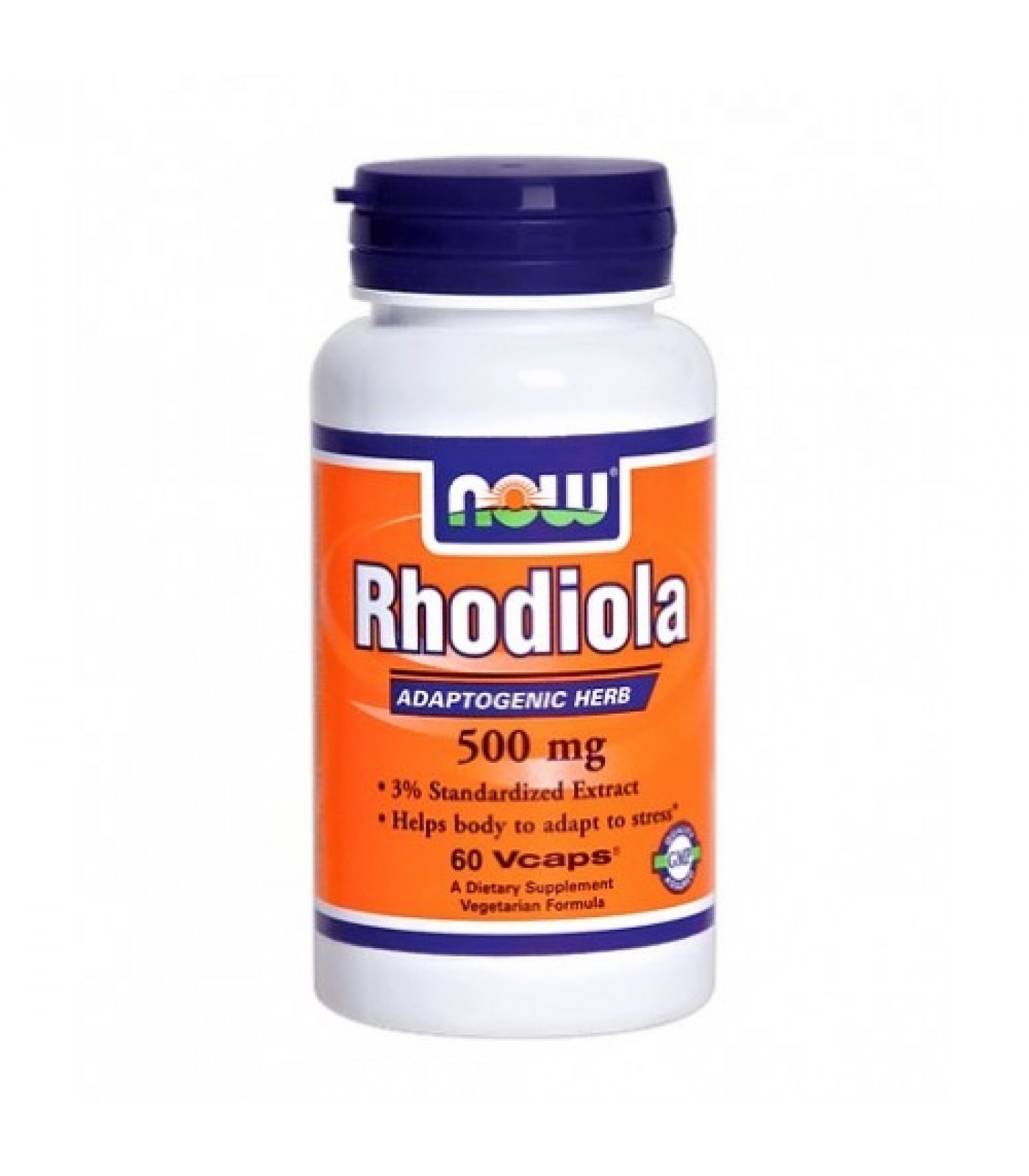 NOW - Rhodiola 500mg. / 60 VCaps.