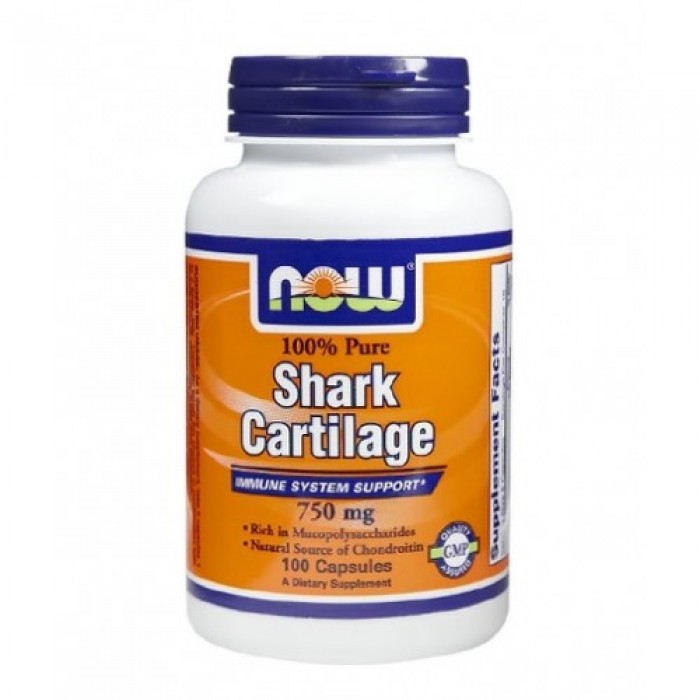 NOW - Shark Cartilage 750mg. / 100 Caps.