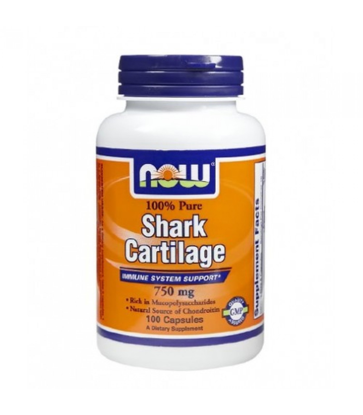 NOW - Shark Cartilage 750mg. / 100 Caps.