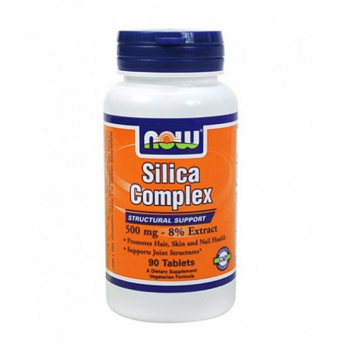 NOW - Silica Complex 500mg. / 90 Tabs.