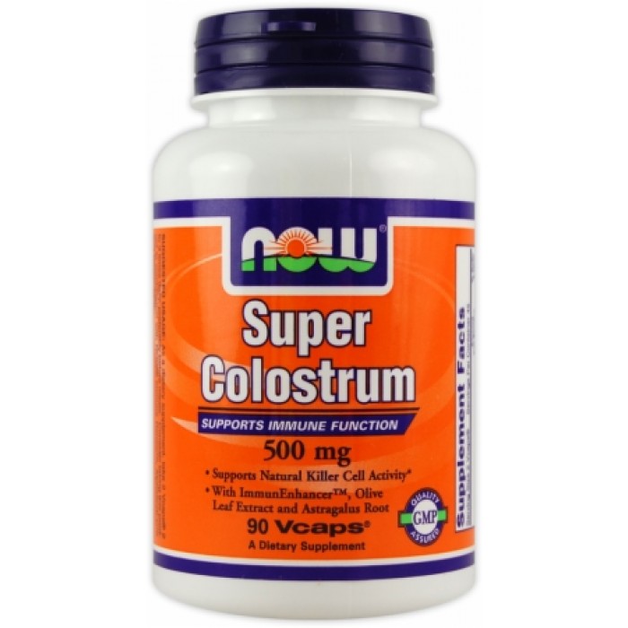 NOW - Super Colostrum 500mg. / 90 Vcaps.