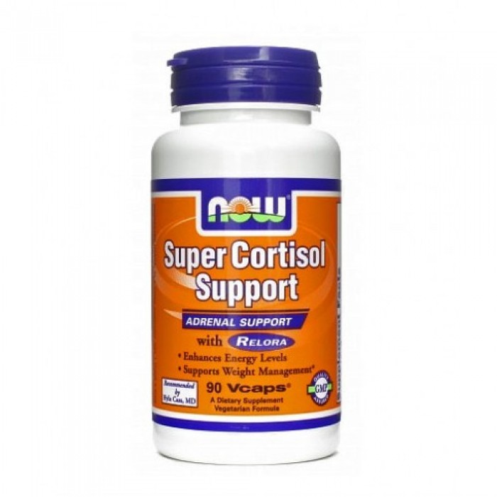 NOW - Super Cortisol Support with Relora / 90 VCaps.