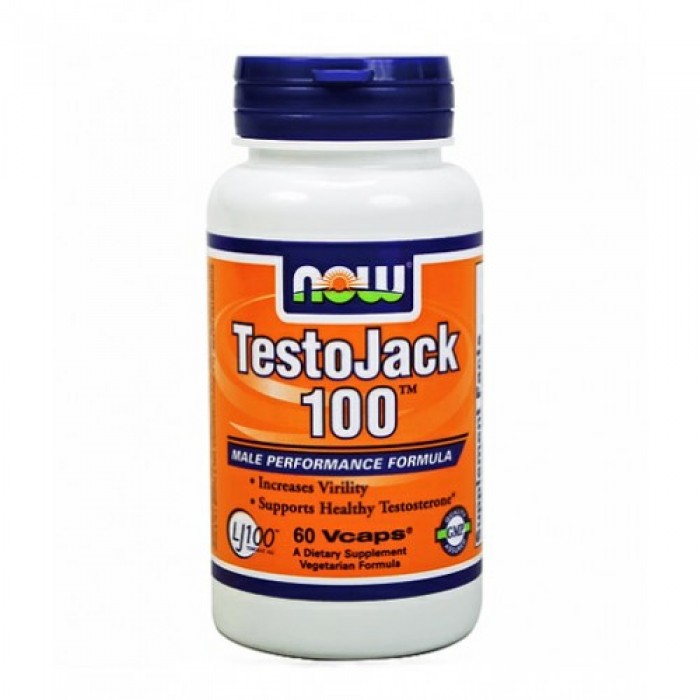 NOW - TestoJack 100 ™ / 60 VCaps.