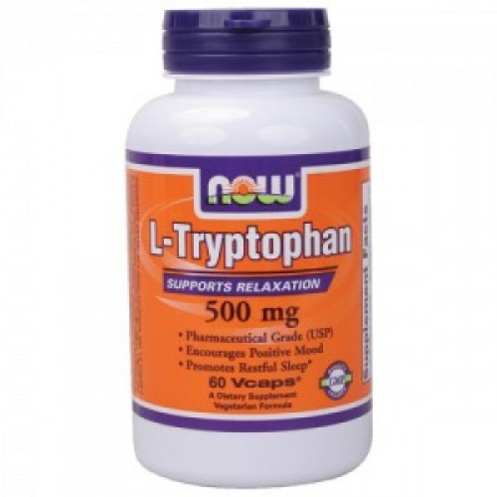 NOW - Tryptophan 500mg. / 60 Caps.