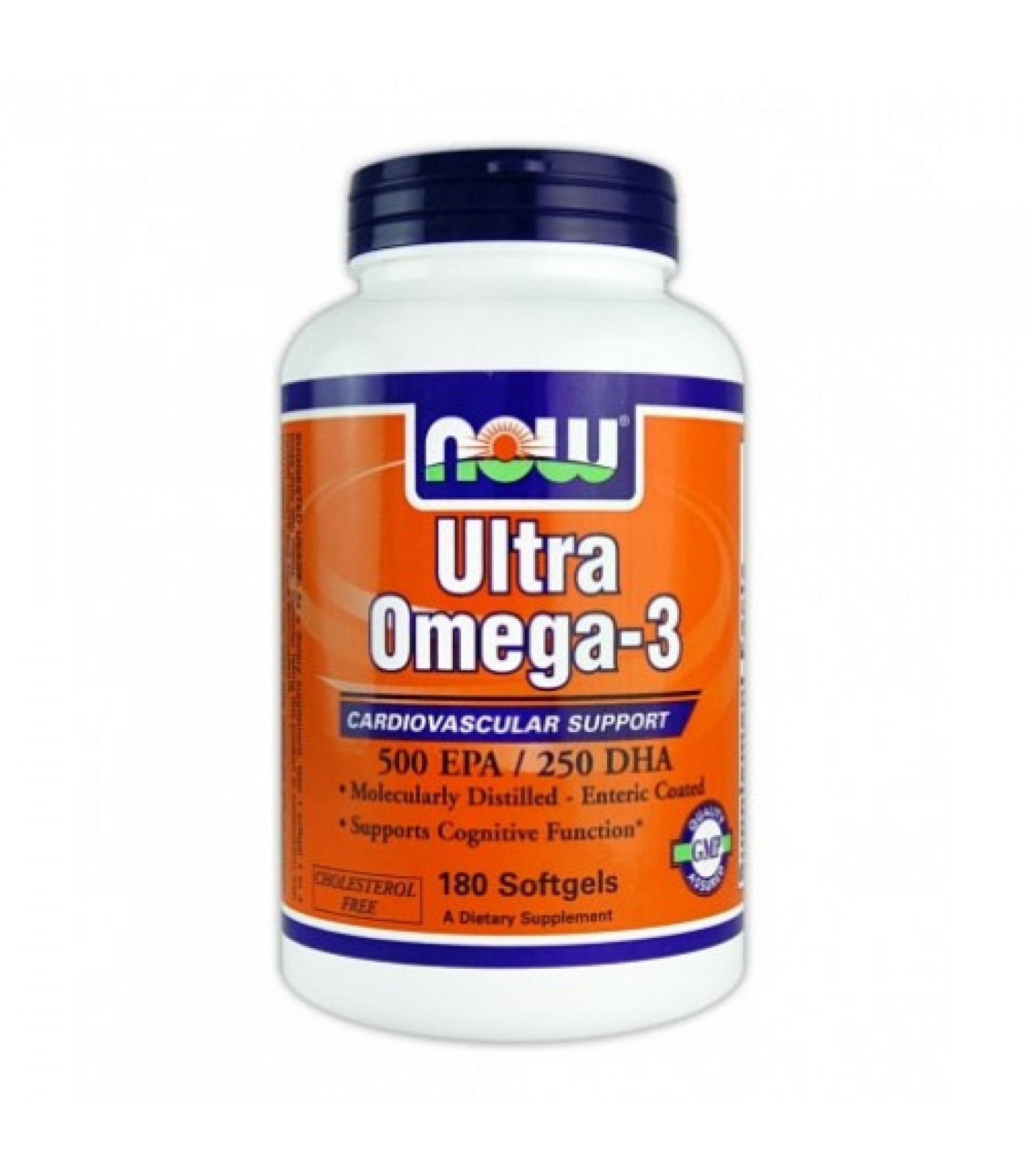 NOW - Ultra Omega 3 Fish Oil / 180 Softgels