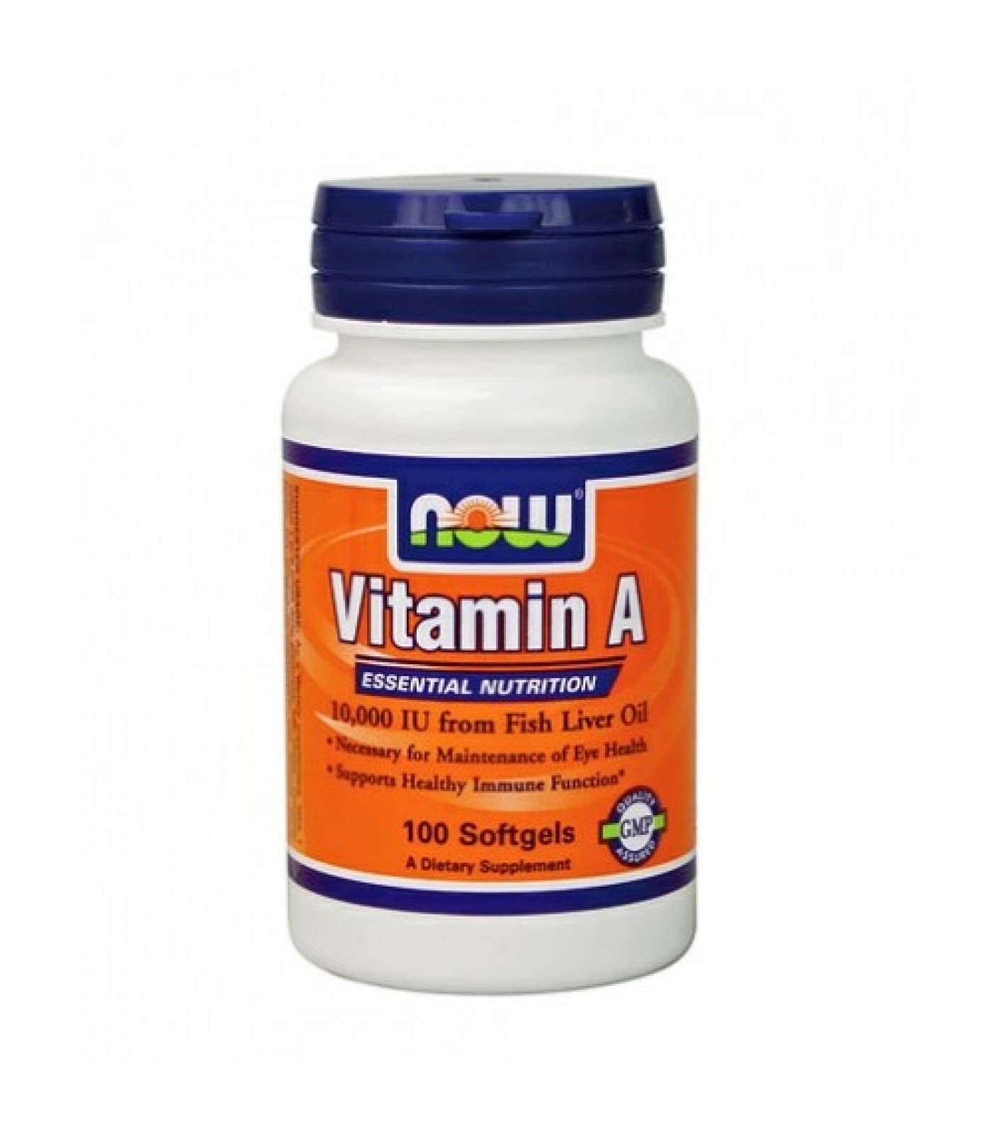 NOW - Vitamin A 10,000 IU / 100 Softgels