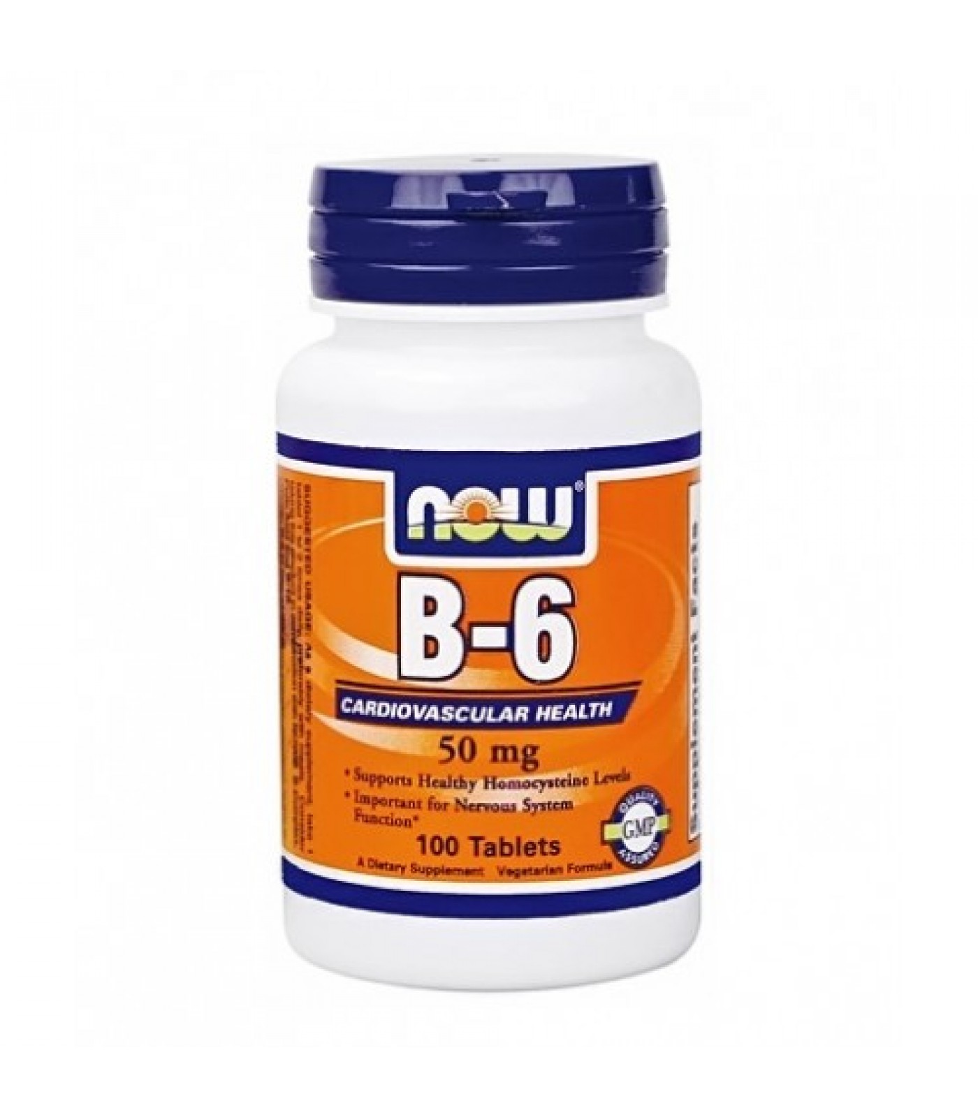 NOW - Vitamin B-6 (50mg.) / 100 Tabs.