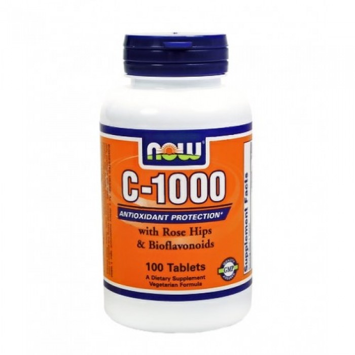 NOW - Vitamin C-1000 No SR / 100 Tabs. 