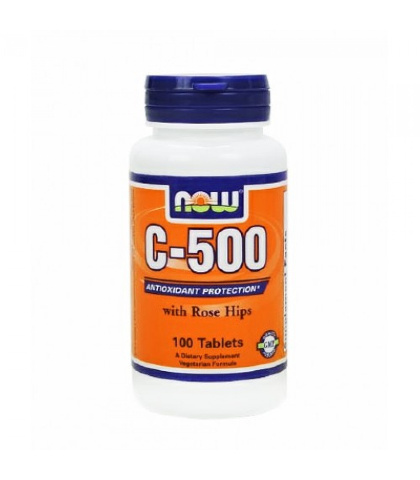 NOW - Vitamin C-500 (Rose Hips) / 100 Tabs.