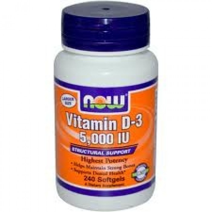 NOW - Vitamin D-3 / 1000 IU / 180 softgel