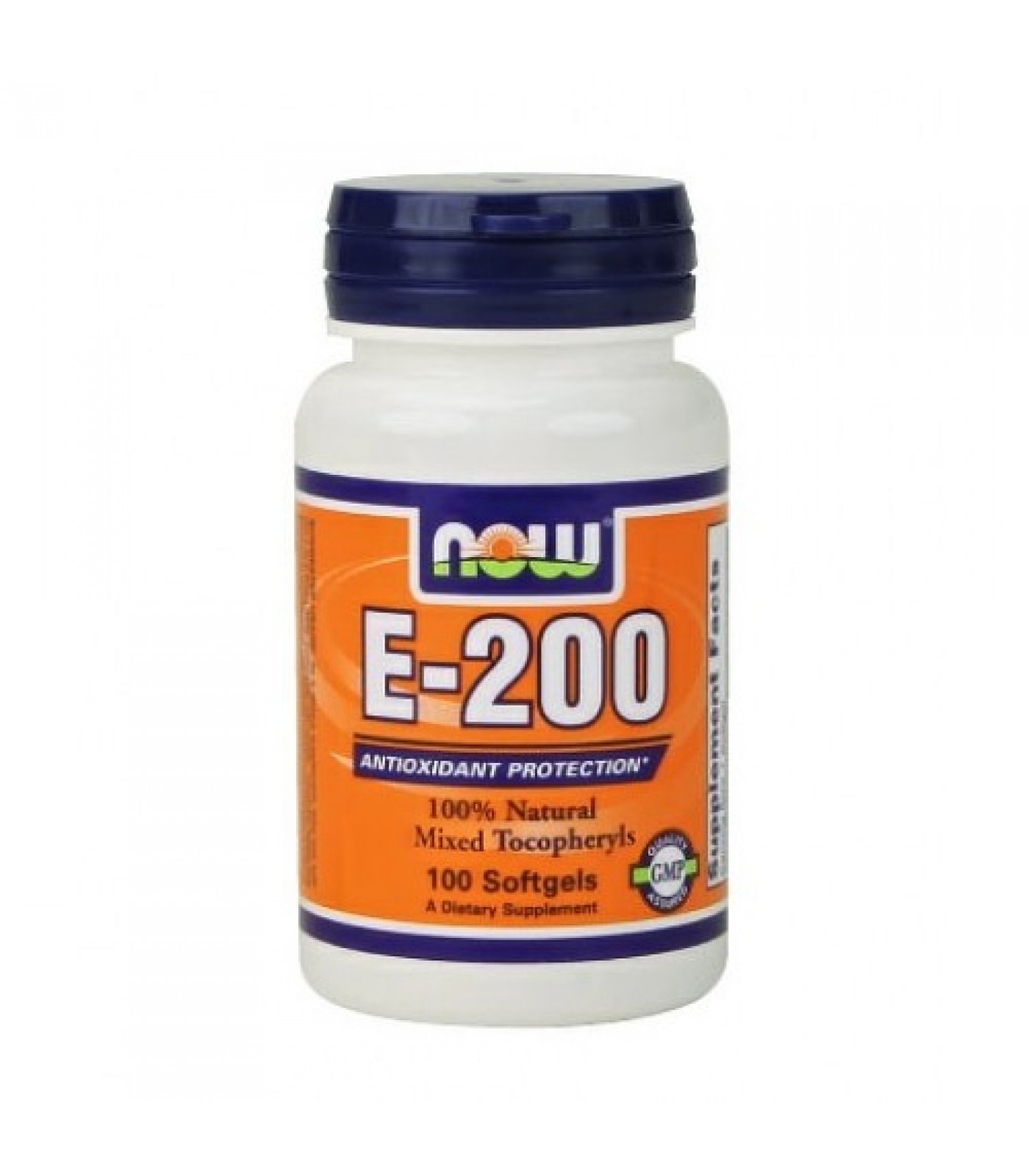 NOW Vitamin E200 IU (Mixed Tocopherols) / 100 Softgels