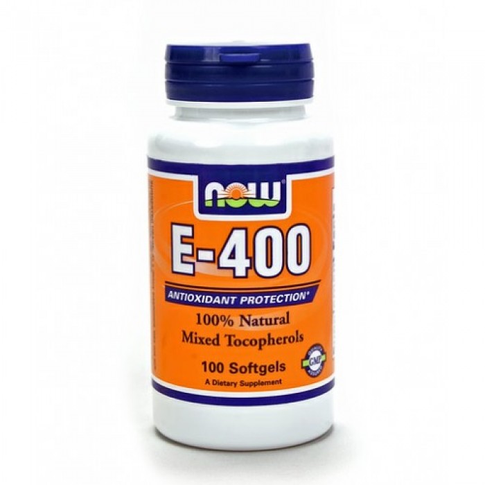 NOW - Vitamin E-400 IU (Mixed Tocopherols) / 100 Softgels